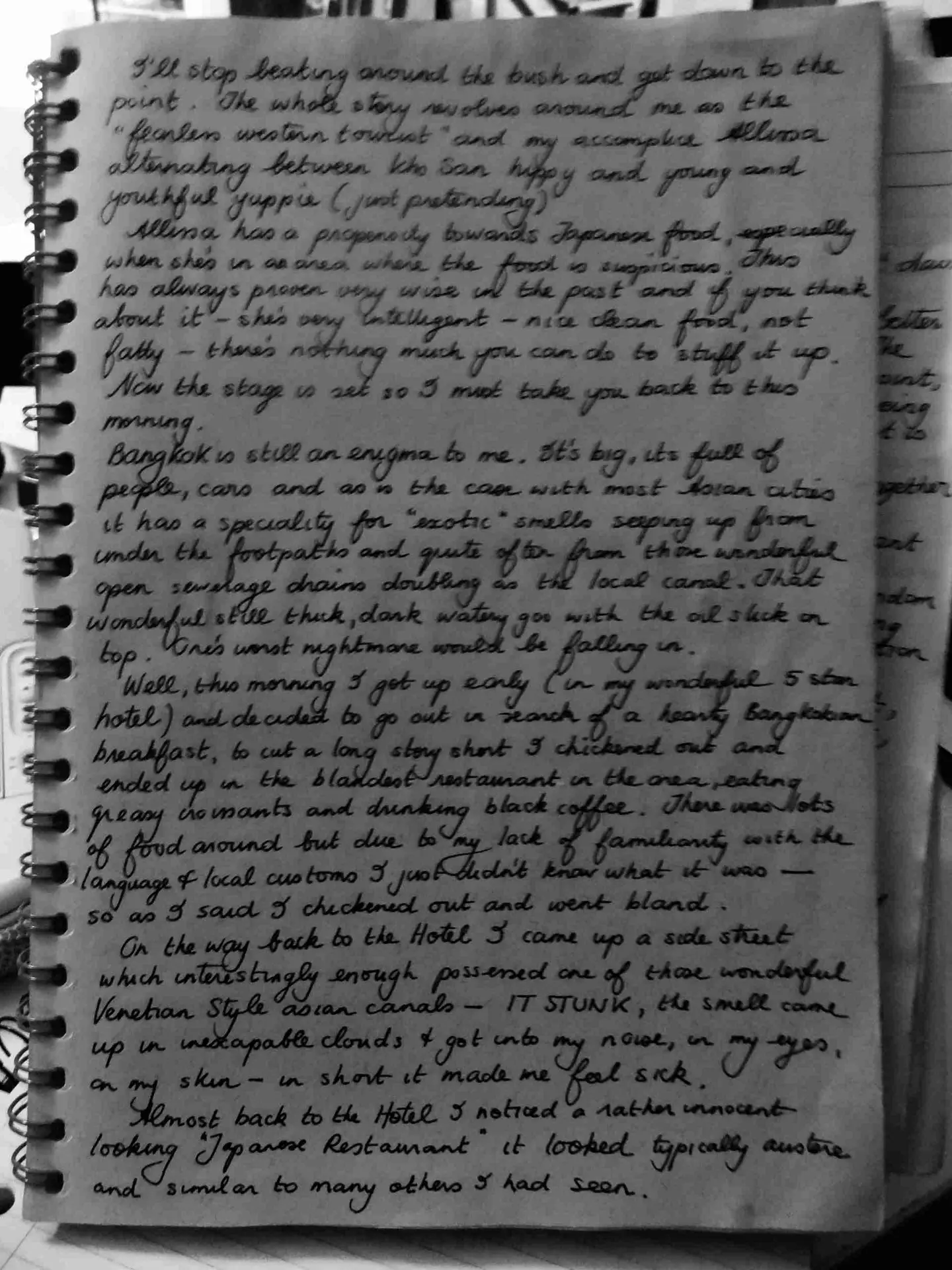 Gary Collier Diary