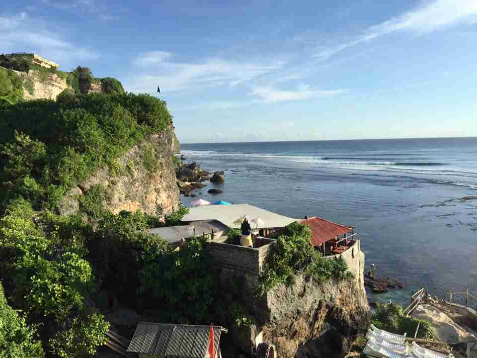 Beach and cliffs
